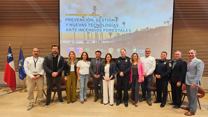 Chile y California refuerzan cooperación internacional para enfrentar incendios forestales