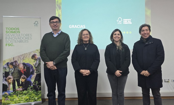 Chilean forestry companies: 100% FSC certified for responsible forest management