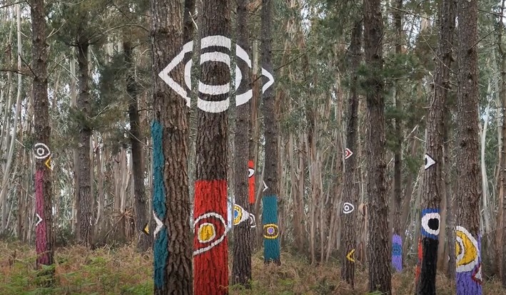 O curioso bosque espanhol que é um museu a céu aberto