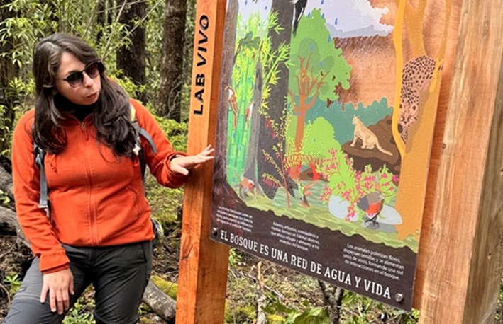 Infor contributes to the design of the new Living Laboratory in Villarrica National Park