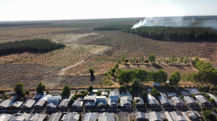"Aqui os incêndios se apagam no inverno": a rede comunitária que se organiza o ano todo para enfrentar emergências