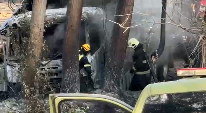 Arson Attack in La Araucanía Leaves 3 Forestry Trucks Destroyed