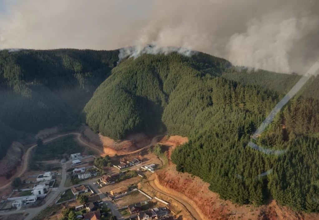 It was a firestorm, something unusual