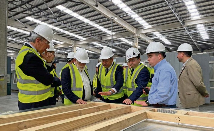 En Lautaro se inaugura la fábrica de viviendas industrializadas más grande de Latinoamérica
