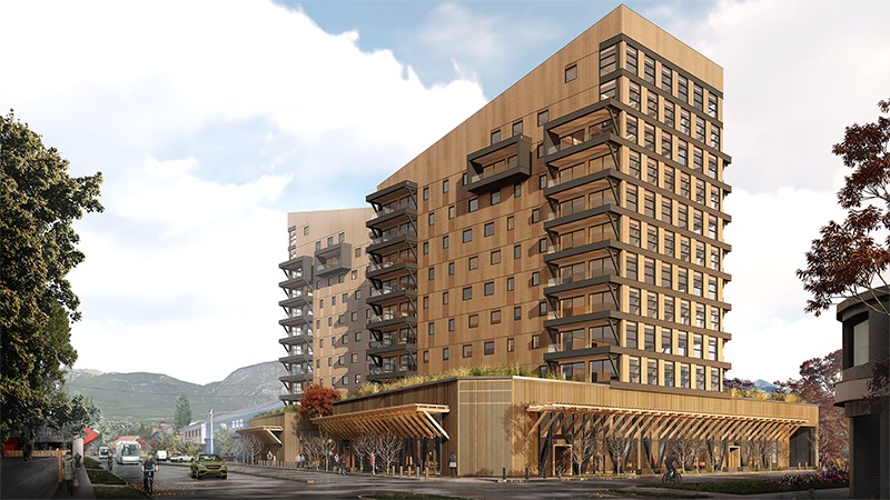 Coyhaique Will Have the Tallest Wooden Building in Latin America