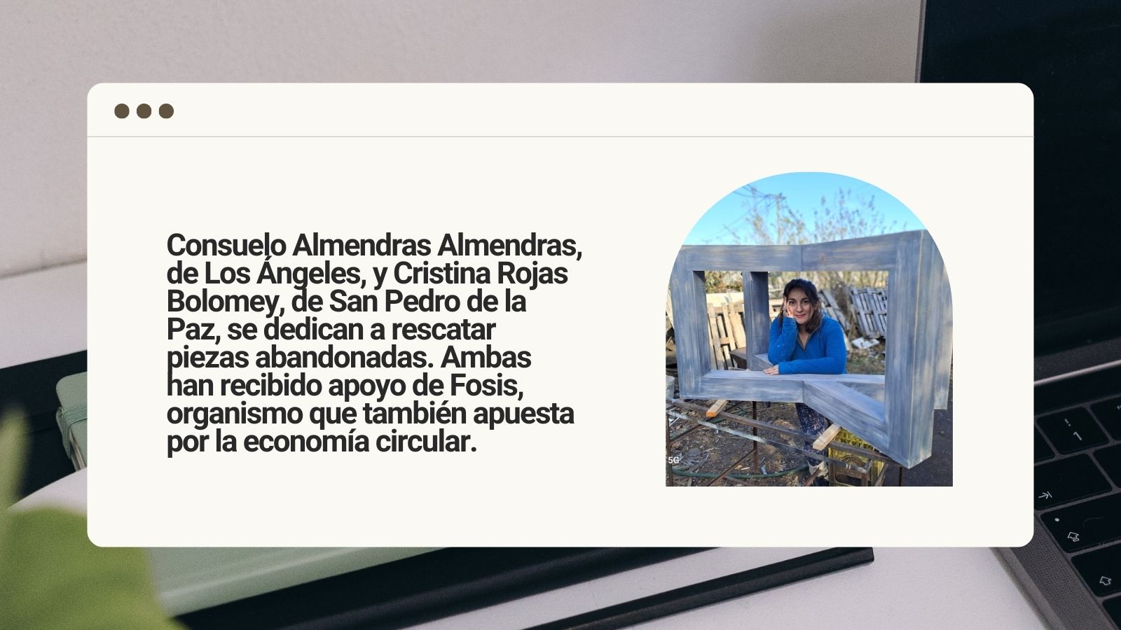 Female Entrepreneurs Rescue and Give New Life to Wooden Furniture