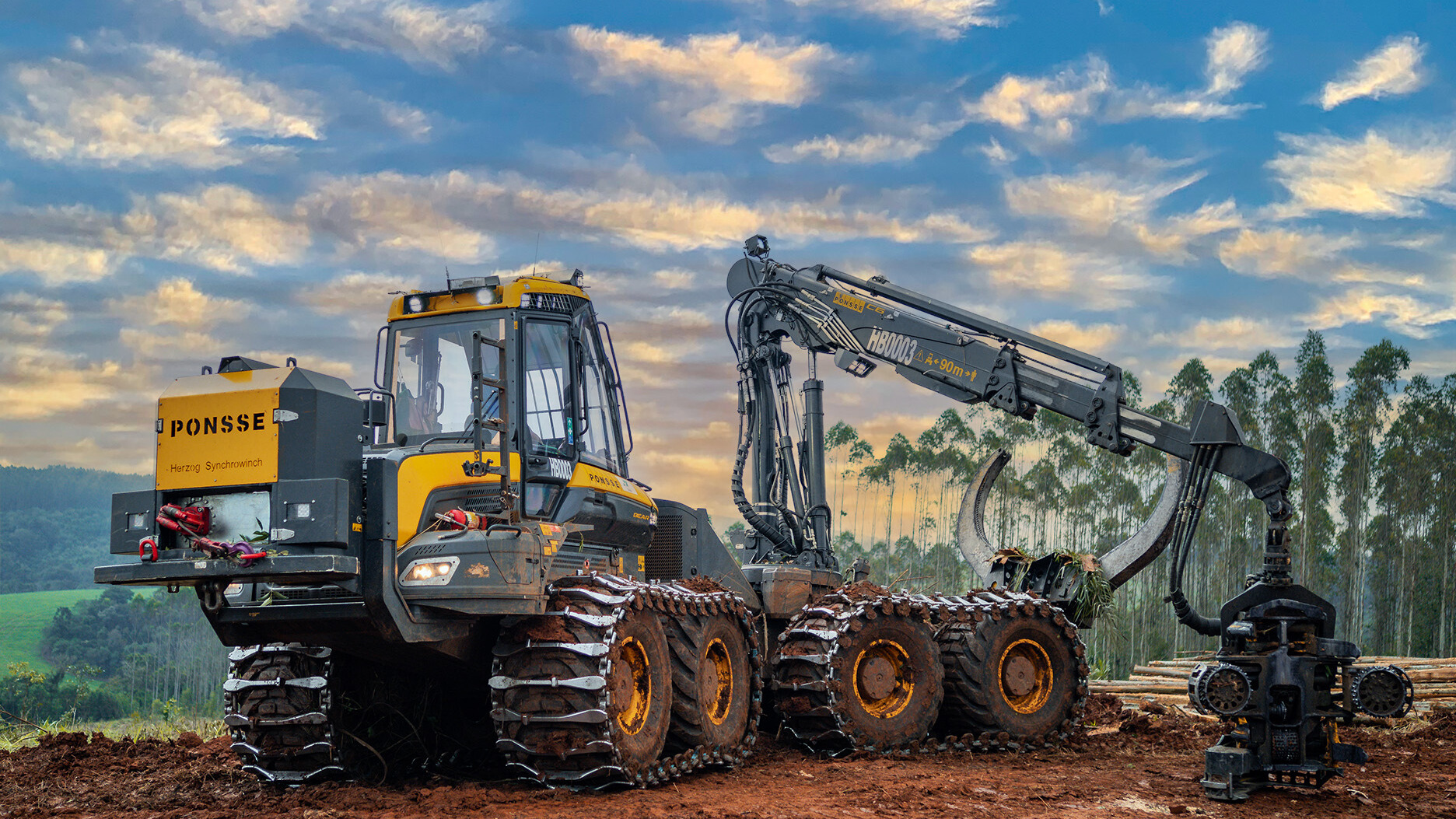 Ponsse Harbunk: Innovation in Steep Slope Logging