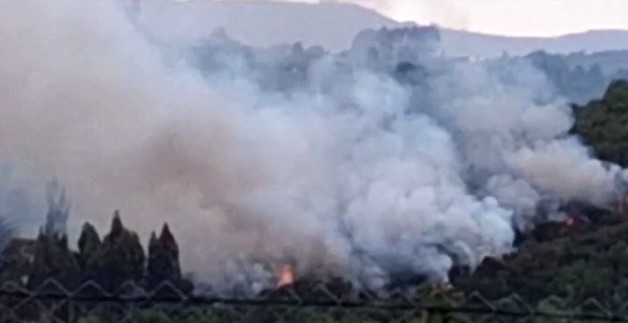 Arrested in Puqueldón for unauthorized burning that caused a fire