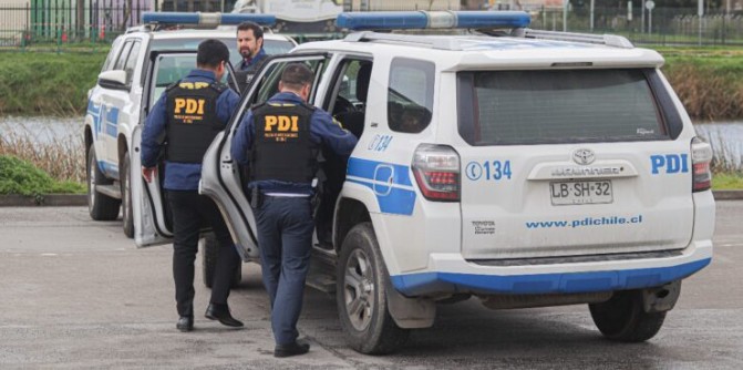 Ex-chefe da SIP, um funcionário ativo e dois RML: esta é a estrutura criminosa que caiu em Arauco