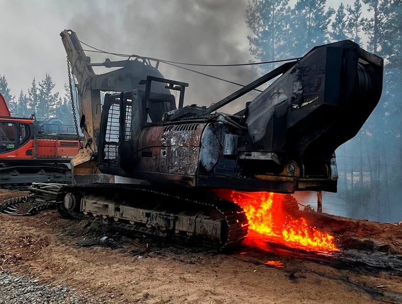 Forestry contractor who suffered over 70 arson attacks in La Araucanía calls for security agreements