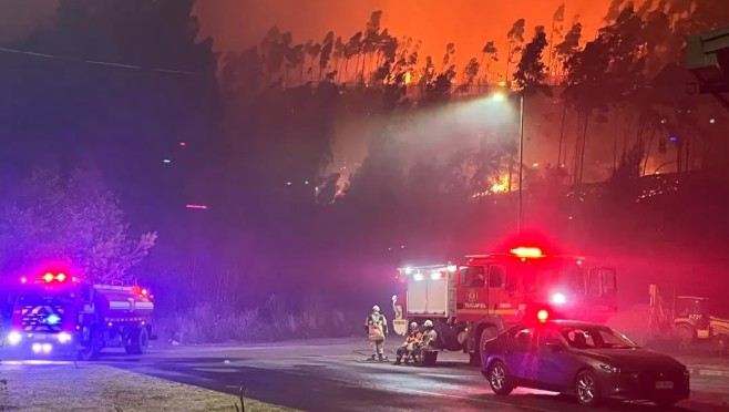 Death Confirmed in Bulnes Due to Wildfires: Government Evaluates Curfew