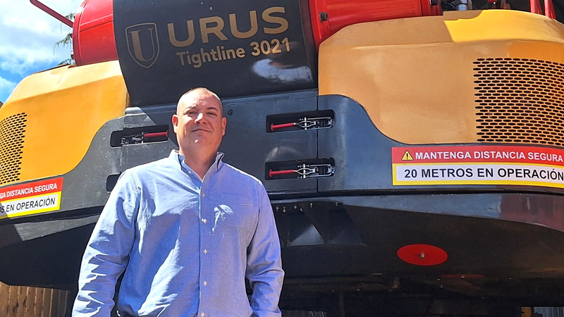 Urus Equipment retorna ao Chile para fortalecer a indústria florestal