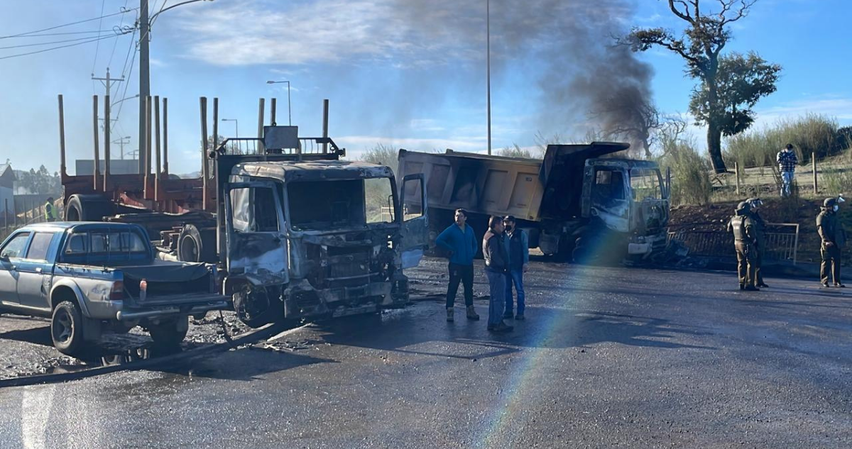 Contratistas florestais fazem duras críticas ao Governo e exigem presença de Siches em Los Álamos após ataque