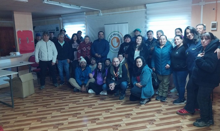 New communities in Mulchén join the Community Prevention Network to prevent fires