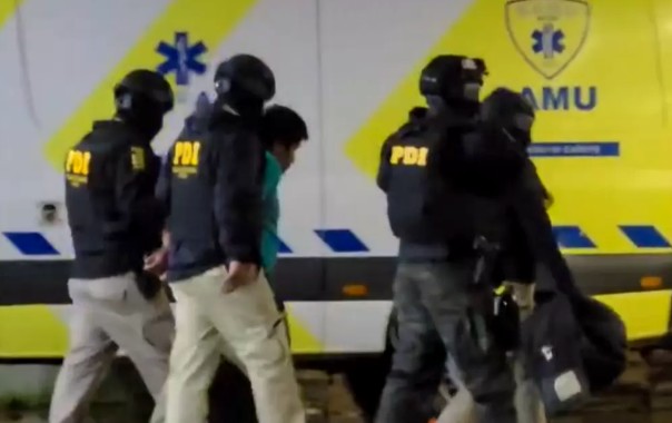 PDI detiene a dos miembros de la RML por grave atentado incendiario en Los Álamos