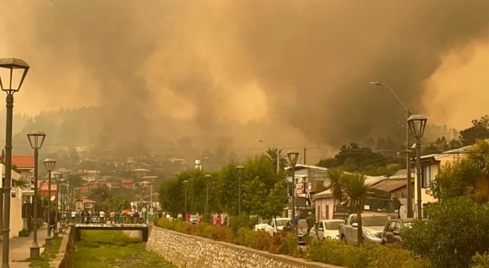 Conaf maintains 24 wildfires in combat: Ñuble and Bío Bío remain under Red Alert