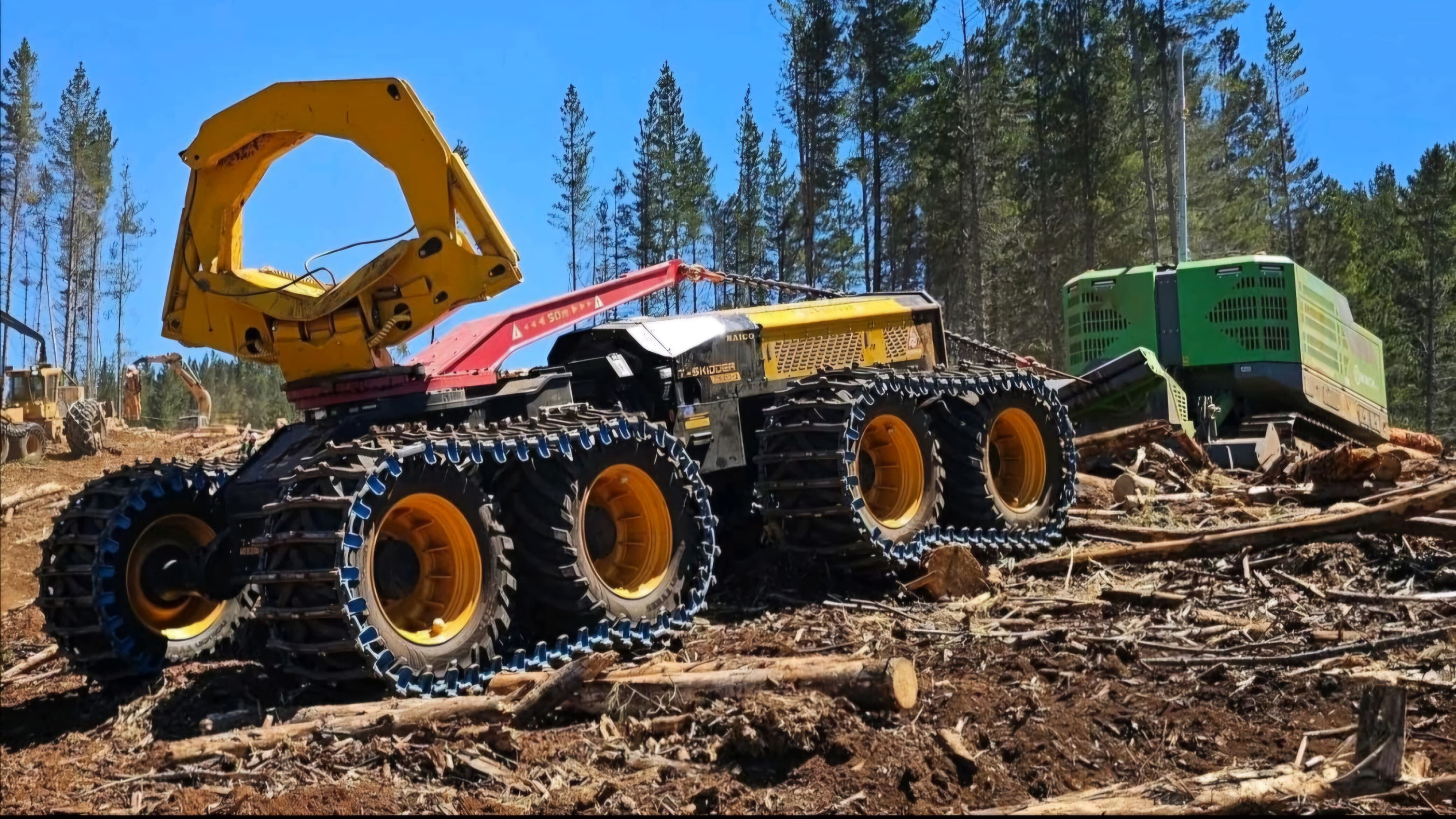 Raico introduces the first radio-controlled skidder for high-slope operations