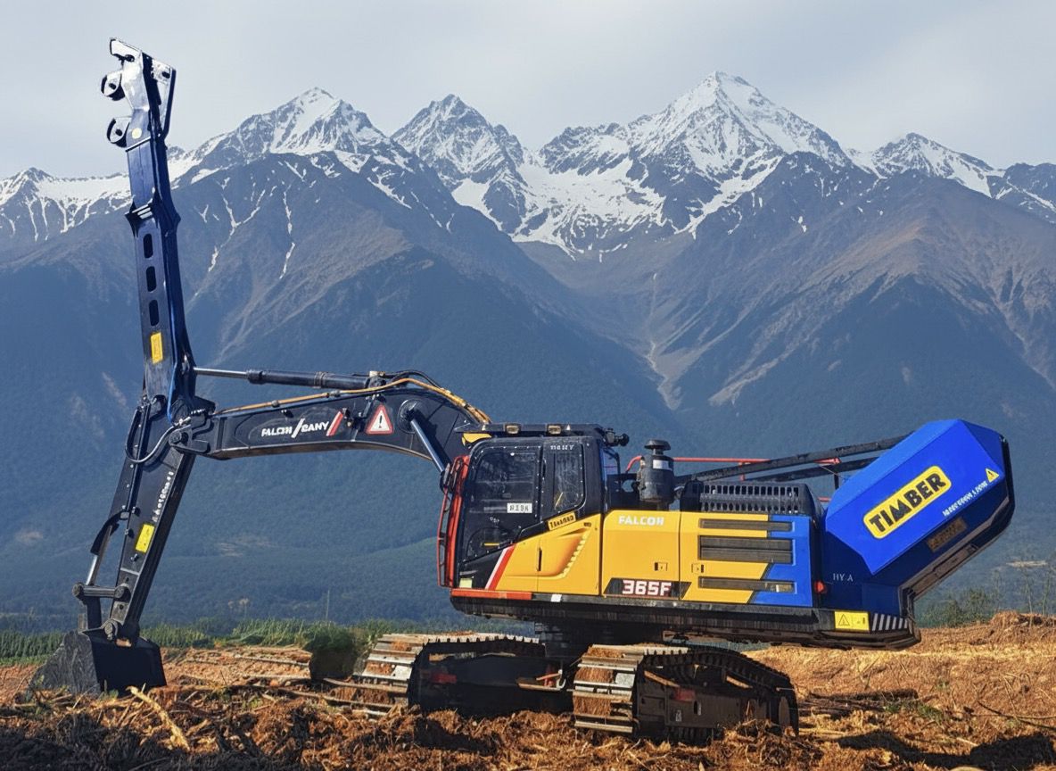 Falcon Yarder impulsa la modernización forestal en terrenos de alta complejidad