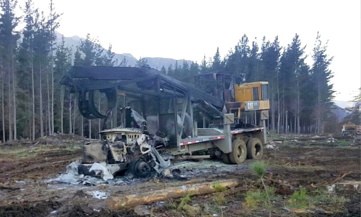 Investigation into Link Between Seized Weapons in Quilaco and Alto Biobío and 2021-2022 Arson Attacks