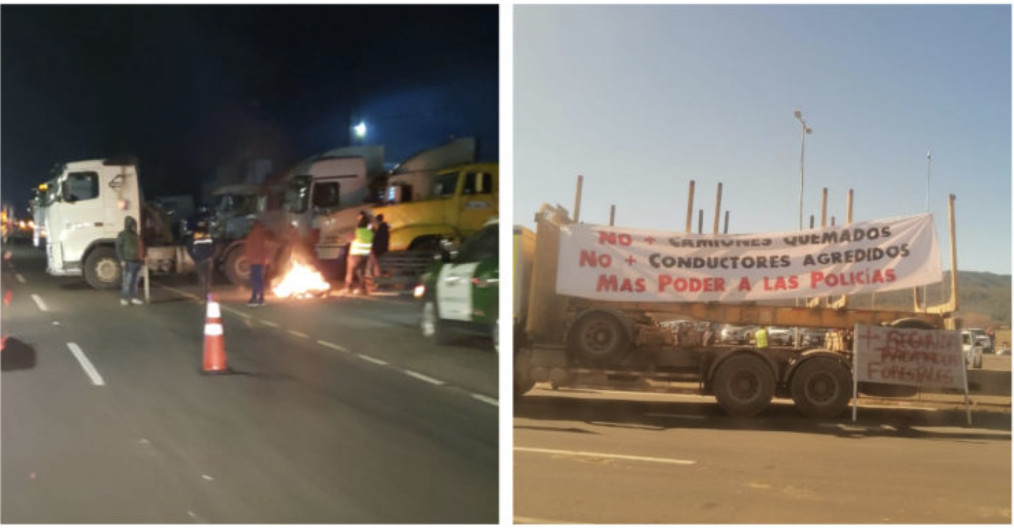 Contratantes florestais teriam alcançado princípio de acordo com o Governo para encerrar bloqueios