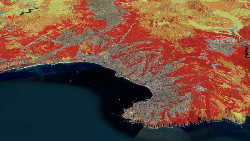 Biobío Leads Areas with Highest Wildfire Threat According to New Risk Map